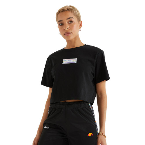Ellesse Γυναικεία κοντομάνικη μπλούζα Hildan Crop Tee